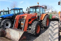 Kubota M126X, 4WD w/ 3rd function loader