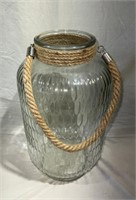 Pretty 15' Large Glass Hanging Jar