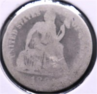 NO DATE SEATED DIME
