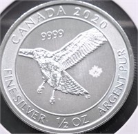 1/2 OZ .9999 SILVER ROUND