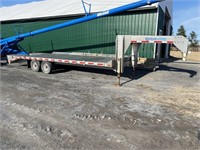 Eby aluminum tandem axle 25’ 5th wheel trailer