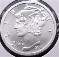 1 OZ .999 SILVER ROUND