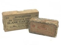Antique Remington & Winchester Ammo & Boxes