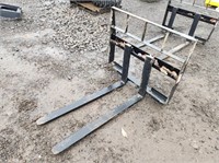 42" Skid Steer Pallet Forks