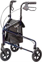 $104  Carex 3 Wheel Walker for Seniors  Foldable