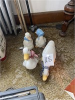 ceramic duck home decor lot