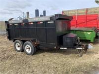 tandem dump trailer, AS IS