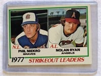 1978 Topps Nolan Ryan & Phil Niekro #206 VNM