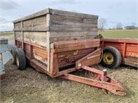 NH tandem manure spreader, NO BEATER