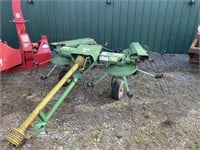 JD 751 4 spinner tedder