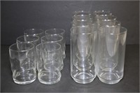 (6) Juice & (8) Water Glasses