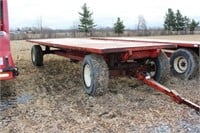 steel HD hay wagon , 28’/ 15T Horst undercarriage