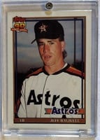 1991 Topps Traded JEFF BAGWELL RC #4T - Mint!