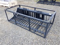 72" Skid Steer Skeleton Bucket