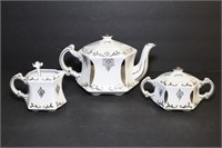 Vintage Ellgreave England Tea Set