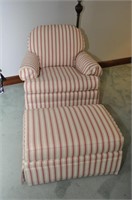Ethen Allen Lounge Chair w/Ottoman