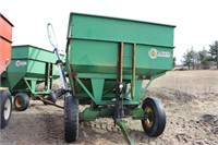 Unverferth gravity box and wagon w/ fertilizer aug