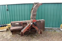 McKee 7’ double auger snowblower