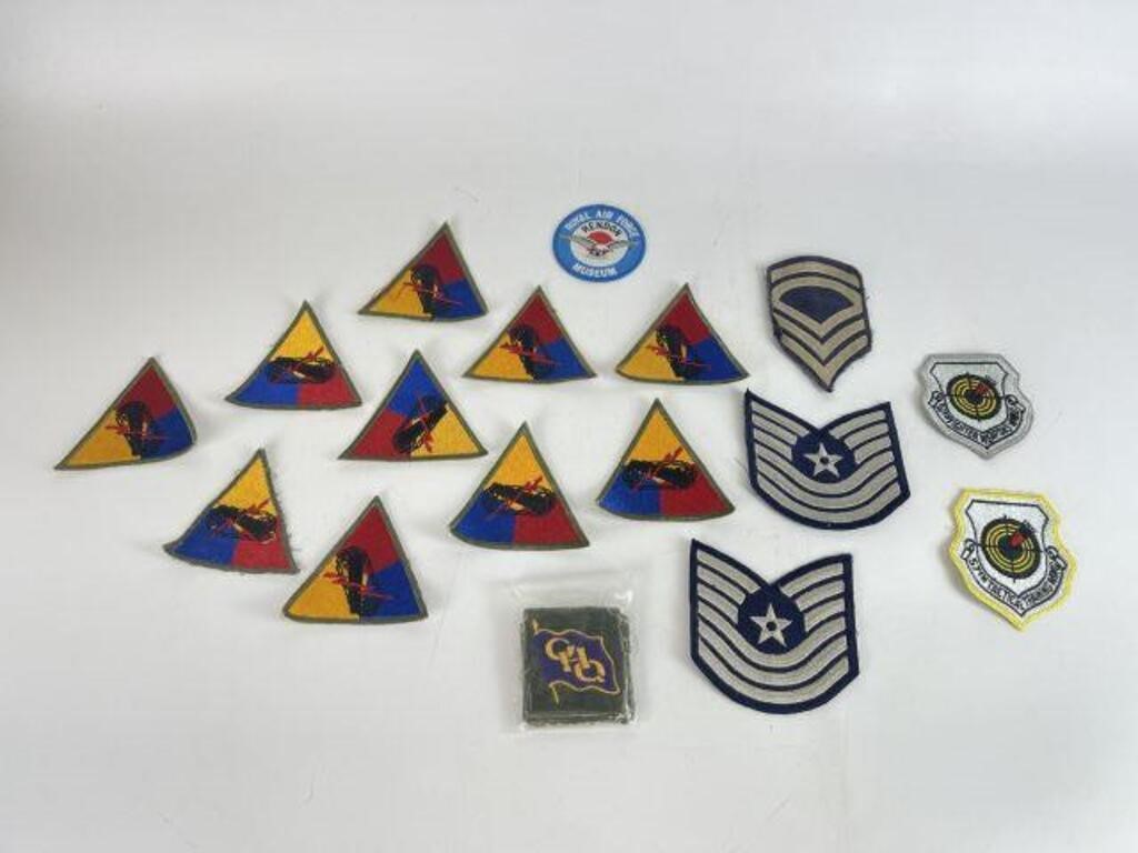 Selection of Military Patches