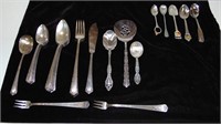 19pcs Silverplate + 5 Collector Spoons