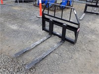 48" Skid Steer HD Pallet Fork Attachment