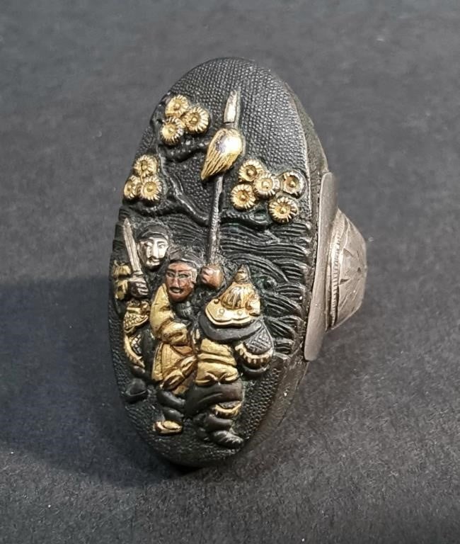 ANTIQUE JAPANESE SHAKURO RING