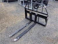 48" Skid Steer HD Pallet Fork Attachment