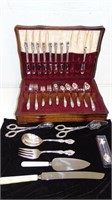 53pc Set HH Wallace Silverware + Extra