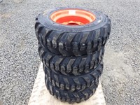 10-16.5 Skid Steer Tires (Qty.4)