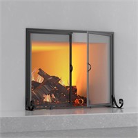 $75  Fire Beauty Fireplace Screen L35xW28 inch