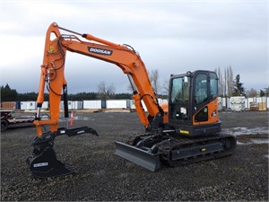 2023 Doosan DX85R-3 Hydraulic Excavator