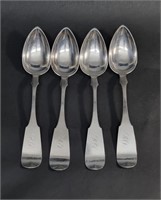 WILLIAM KENDRICK 19TH C. KENTUCKY SILVER SPOONS