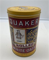 1991 Metal Tin Quaker Oats