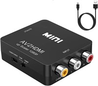 $12  ABLEWE RCA to HDMI  1080P Converter  Black