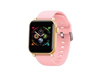 Havit M9016 Pro 1.69 inch HD Full smart watch_Pink