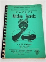1951 Paoli, Indiana Recipe Book