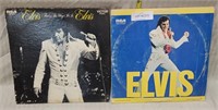 VTG. 1970 & 1973 ELVIS PRESLEY RECORD ALBUMS