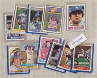 11 TOM SEAVER & FERNANDO VALENZUELA BASEBALL CARDS