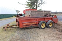 NH 790 tandem manure spreader