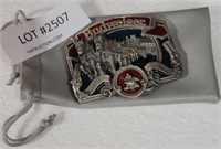 BUDWEISER ADVERTISING BELT BUCKLE