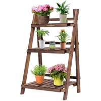 VIVOSUN 3 Tier Foldable Plant Stand Plant Shelf