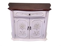 Small Painted Decorated Buffet