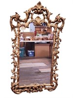 Incredible Ornate Guilded Frame Wall Mirror