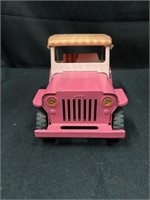 Vintage Tonka Pink Jeep