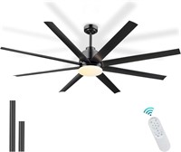 Size 72 In Lvienews Ceiling Fan with Light and