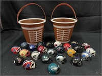 Collectible Plastic Football Helmets