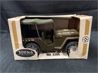 Vintage TONKA ‘64 Military Jeep, Original Box