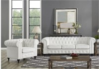 Naomi Home Emery Chesterfield Sofa & Accent