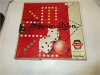 Vintage Aggravation board game