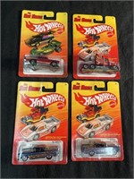 (4) HOT WHEELS THE HOT ONES Series